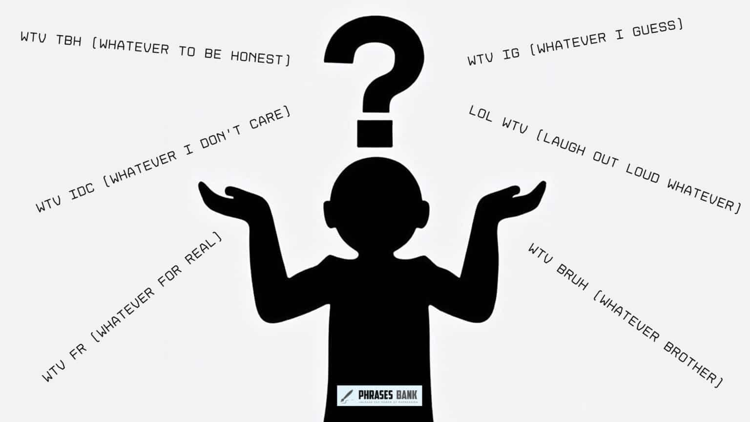 What Does WTV Mean: A Popular Text Abbreviation - Phrases Bank