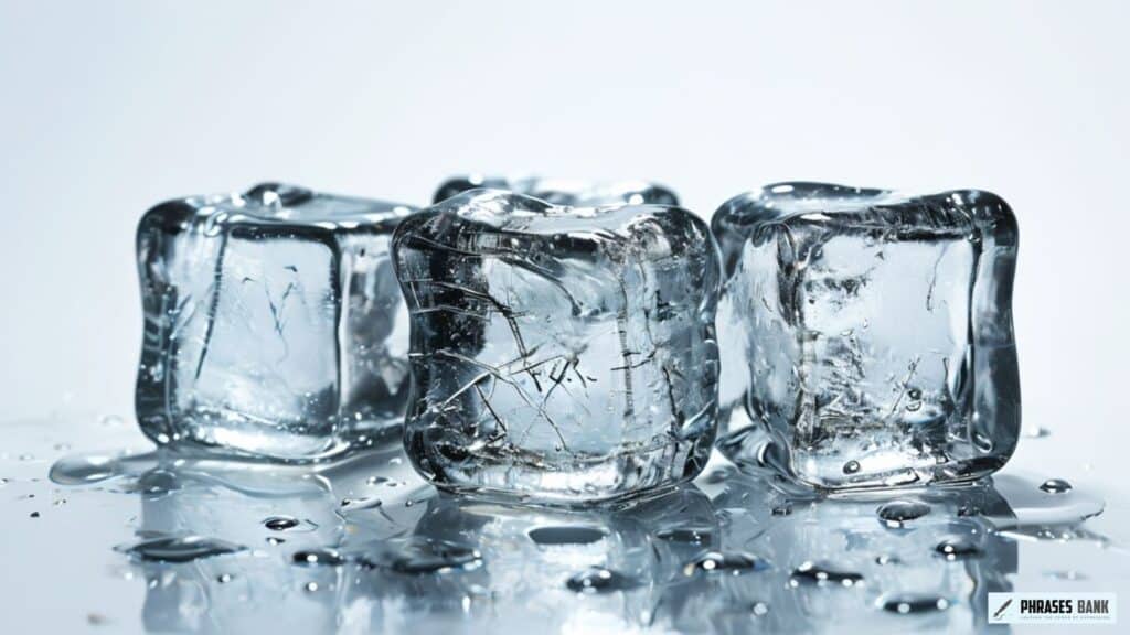 Science words that start with "I", Ice: Solid form of water